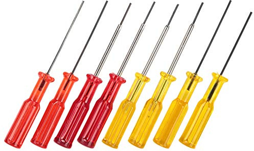 Stylebest 8Pcs Hex Key Screwdriver Set for Sewing Machine, 1.5mm / 1.6mm Allen Wrenches, Needle Purl Tool for Stretch Fabric, Precision Repair Kit for Serger Household Sewing Machines