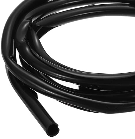 QUARKZMAN 3 m Gaine en Silicone Fendue, ID 12 mm Noir Tube en Silicone Fendu Organisateur De Câble Enveloppe De Protection pour Câble USB Charge Alimentation Câble Audio Vidéo