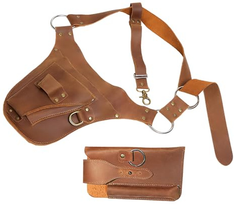 Ceinture de jardin pour homme - Taille avec plusieurs poches | Tablier de taille avec porte-outils | Pour jardiniers, propriétaires, charpentiers, bricoleurs, électriciens, plombiers, gazon