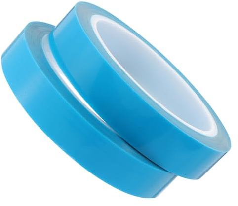 BETOOKY 2 Rolls Pet Flexible Adhesive Strips Refrigerator Seal Repair Tape 1.8cm X 50m Silent Appliance Fixing Tape for Fridge Drawer Door Temporary Gap Sealing