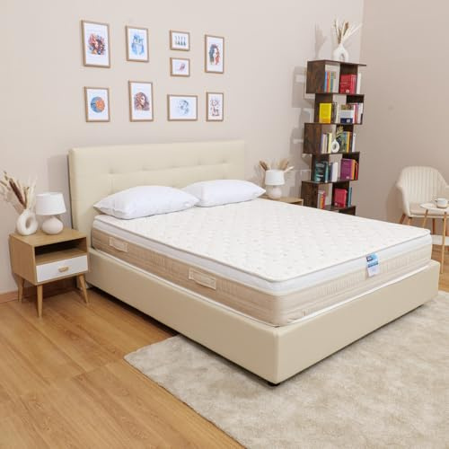 Materasso Matrimoniale Memory 5 Strati MOD. Armonia Plus Misura 160x190 Alto 25 cm con Rivestimento Aloe 3D Air Sfoderabile Dispositivo Medico Classe 1 Detraibile