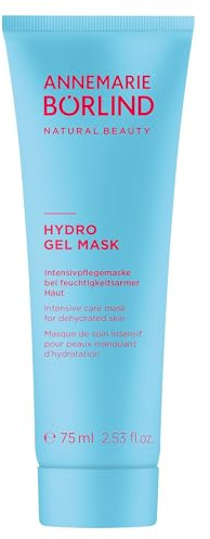 ANNEMARIE BÖRLIND HYDRO GEL MASK 75ml Bei Feuchtigkeitsarmer Haut | Intensivpflegemaske, Feuchtigkeitsspendende Gesichtsmaske, Mildert Falten, Aufpolsternd & Glättend, Mit Hyaluronsäure
