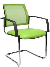 TOPSTAR 2 BtoB 20 Besucherstühle grün