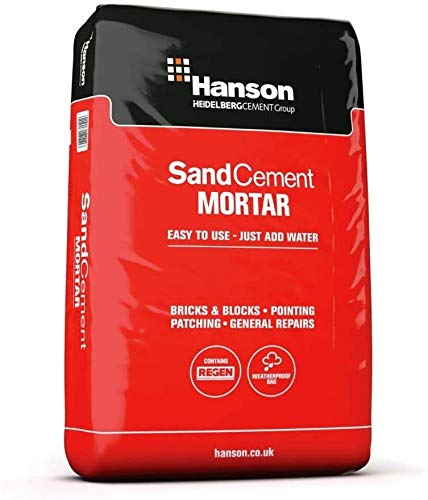 Builder Merchant 2 x Sand & Cement Mortar Plasic Bag 20kg
