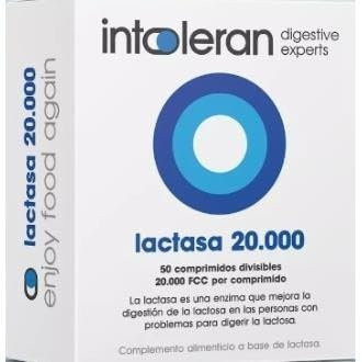 Lactase 20,000 50 tablets