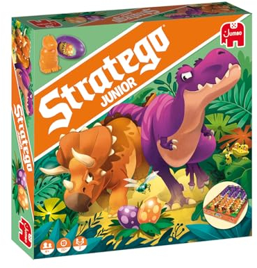 Stratego Junior Dinos, Brettspiel für Kinder ab 4 Jahren