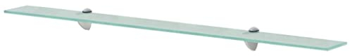 Wandregal 100x10 cm Wandboard, Regalboden, Schweberegal, Hängeregal, Regalsysteme für Wohnzimmer, Arbeitszimmer, Badezimmer, Küche, CDs, Deko Transparent