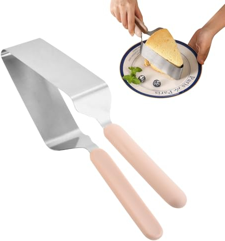 Skeadex Tortenschneider, Kuchenkellner Mit Doppelgriff, Stufenlos Verstellbares Kuchenschneider Geeignet Für Kuchen, Desserts, Gebäck, Brot, Pizza und mehr