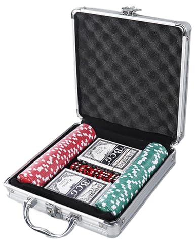 Räknarräknare pokerchips – säkra pokerchips pokerset | pokerchips set med