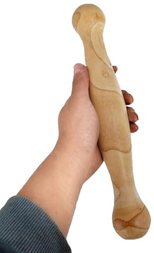 BLUEZY Tai Chi Ruler Stick, Martial Arts Taiji Stick, Wood Exercise Equipment, Chinese Traditional Tai Chi Bang Health Massager for Tai Chi Class, Chinese Traditional Qigong Kungfu Fitness Exercise H