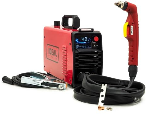 Bestschweissen.de IDEAL Plasmaschneider Praktik Plasma 41 LED Präzises Schneiden bis 16 mm mit Inverter-Technik, HF-Zündung & 20-40A bei 230V