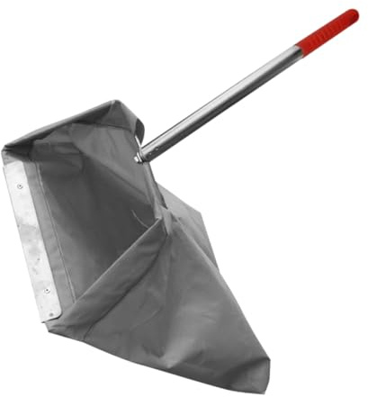 BIUDECO Recogedor Grueso con Bolsa de Basura Reforzada para Trabajadores de Sanidad Resistente al Viento con Acero Inoxidable y Duradera Diseño Integrado para Recolección