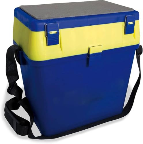 cassettone cassetta pesca surfcasting sedile sgabello cm. 38x25x37