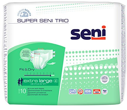Super Seni Trio Größe 4 Extra Large, 10 St