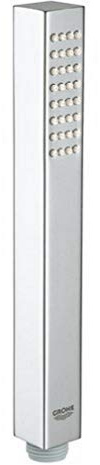 Grohe Euphoria Cubeund Stick (Brausen und Duschsysteme-Handbrause 1 Strahlart, Normalstrahl) chrom, 27884001 Silber