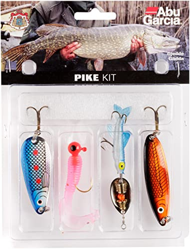 Abu Garcia Lure Kit - Pike, Fishing Hook, Hard Lures, Predator Fishing, Pike, Unisex, Assorted colors, Varied sizes