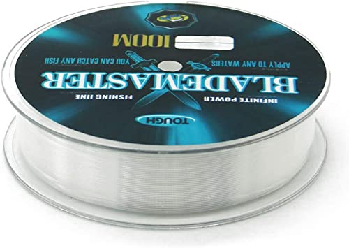 BPS Angelschnur Nylon Multifilament (0.35 mm 14.76KG, 200 M) Transparente Farbe Starkes Material