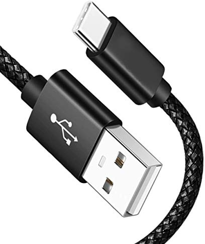 NWNK13 USB C Cable Type C Fast Charging Cable for Samsung A02S A52 5G A72 5G A42 5G A32 5G A51 A41 Nylon Braided Android Phone Charger Lead Wire Sync Cord for S10 S9 S8 S10+ A31 A21 A11