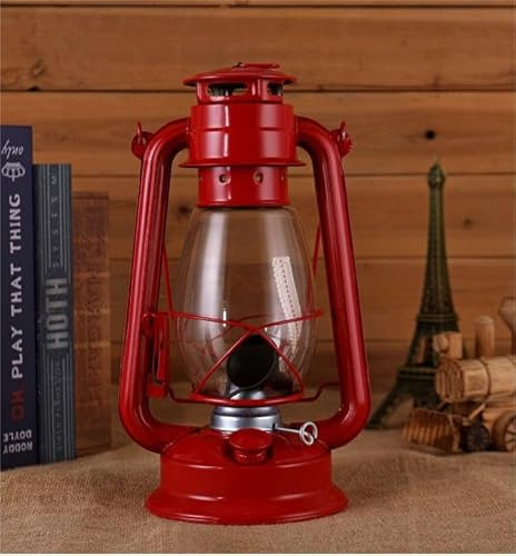 Lámparas de tormenta retro de petróleo (Rojo*1)