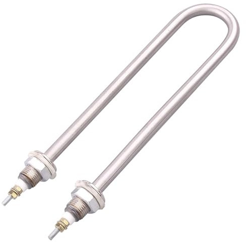 Élément chauffant en forme de U 220V, thermoplongeur électrique, filetage de tuyau de chauffage de Type U M16 M18 1kw/1,5 kw/2kw/3kw/4kw (Size : M16_220V_3KW)
