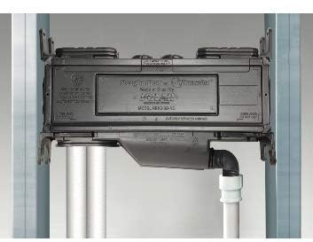 RyMarCool Aire acondicionado Mini Split RoughInBox para nueva construcción, RBX3-MD-NC, negro, conexiones universales de drenaje central o lateral