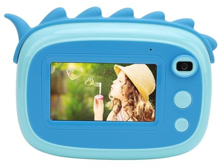 Appareil Photo pour Enfants à Impression Instantanée, Appareil Photo Numérique 1080P 48MP pour Enfants âgés de 3 à 12 Ans, Cadeaux d'anniversaire de Noël, Appareil Photo (Blue)