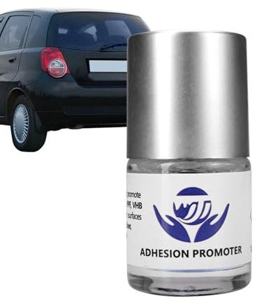 Lesunbak Promotore di adesione automobilistica, 10 ml, primer per aumentare l'adesione, primer istantaneo per nastro automobilistico, promotore di adesione duratura per pareti
