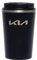 Kia Mug de Voyage Isotherme – Tasse Thermos Café, 350 ml, Noir Midnight, Chaud et Froid