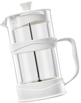 FytStycale Caffettiera Francese con Stantuffo, Bollitore Resistente Al Calore, Teiera, Bollitore per Caffè, per Negozi Da Viaggio, Campeggio, 1000 ml
