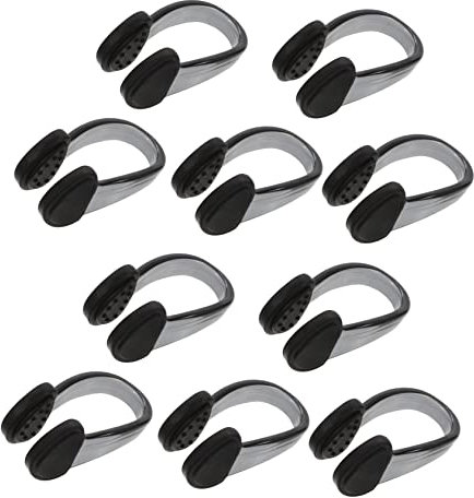 SUPVOX 10piezas Pinzas Nasales para Natación Protección Nasal Artículos De Natación Cómodas y Resistentes