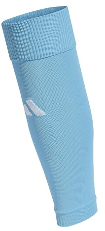 adidas unisex - vuxen Milano Sleeve Socks, team light blue/white, XS