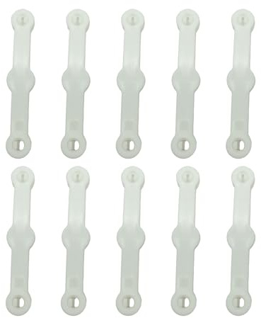 WWHJR Juego de 10 fijadores de pantalla para ventana, no requiere taladrar, seguros y convenientes, soportes para pantalla de ventana, fácil instalación, sin perforaciones, soporte para ventana sin