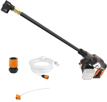 WORX 40V PowerShare Hydroshot, 800 PSI Brushless Portable Power Cleaner, 5-in-1 Nozzle Power Washer, Without Battery and Charger, PowerShare