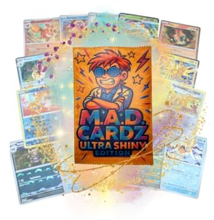 Pokemon Sammelkarten Booster 20 Karten/seltene Karten/EX, V, VSTAR/FULLART, andere Glitzerkarte ! +19 Hologramm & Reverse Holo Glitzer/Verschiedene/original deutsch/Pokemon-Set von M.A.D. CARDZ