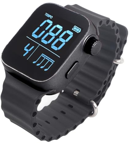 Muuookka Sport, Schwimmen, Metronom, Sport, Beat Counting, Uhr, Verstellbarer Gurt für Alle Gitarren, Klaviere, Trommeln