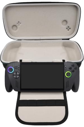 Custodia Protettiva Elegante per Console Portatile ASS ROG Xbx Ally X con Design Ergonomico, Zaino Rigido Antigraffio con Supporto di Raffreddamento, Perfetta per Viaggi e Regali tra Amici