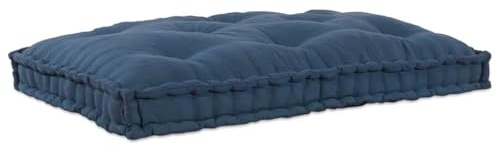 XHNIFBN Cuscino per pallet indaco, 120 x 80 x 12 cm, cuscino per pallet europei, imbottitura morbida in tessuto, elemento per divano modulare per mobili da salotto per interni ed esterni