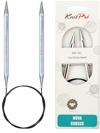 KnitPro Nova Cubics Rundnadeln 47 (120cm) | 8mm