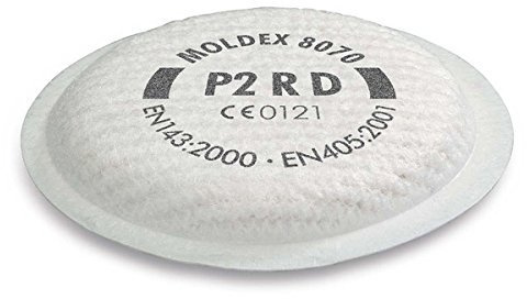 Moldex 8070 Filters P2RD (Pair) by Moldex