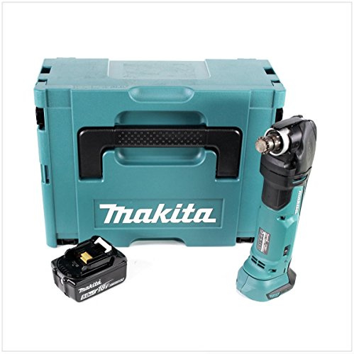 Makita DTM 51 T1J - Herramienta multifunción con batería de ion de litio (18 V, sin accesorios, sin cargador)