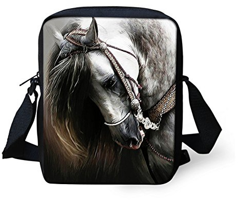 HUGS IDEA Aniaml Mini-Umhängetasche mit Muster, Reisetasche, Handy-Tasche