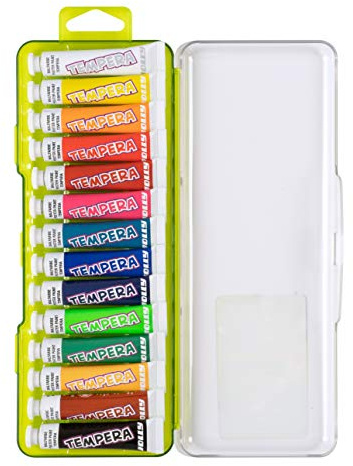 Jolly Super Tempera Malfarben, Tube 7,5 ml Sortiert