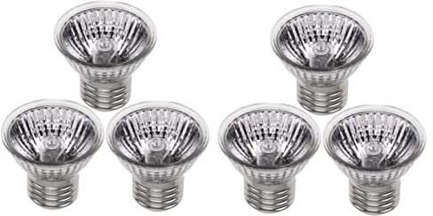 Mipcase 6stücke Reptilien Heizlampe Glühbirne Für Schildkröten Eidechsen Schlangen Wärmelampe Für Terrarien Fördert Gesundheit Und Wohlbefinden Von Haustieren