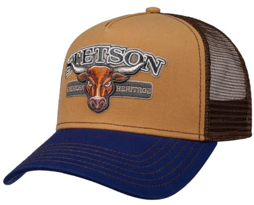 Stetson New Pure Life Trucker Cap Casual Baseballcap Mehrfarbig Mesh Herren Frühling bis Winter