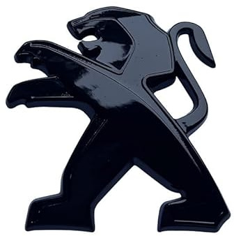 MNBVGHH Coche Insignia Pegatina, para Peugeot 208 2019-2023 3D Logo Car Styling, Emblema para Lateral Coche,Coche Carrocería Tuning Accesorios,C