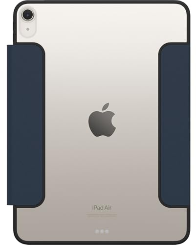 OtterBox Symmetry Folio Hülle für iPad Air 11 Zoll (M4/M3/M2), Blau | Für iPad Air 11, Stoßfeste, sturzsichere, dünne Schutzhülle, nach Militärstandard getestet, Keine Einzelhandelsverpackung