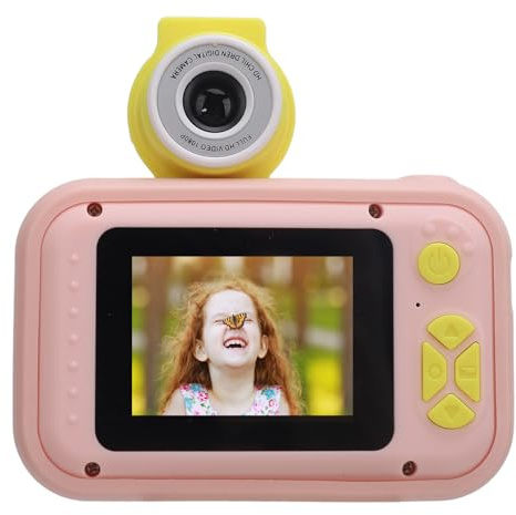 Appareil Photo pour Enfants de 3 à 9 Ans, Caméra Vidéo pour Enfants pour Garçons et Filles, Appareil Photo Numérique à Objectif Rabattable 40 MP, Enregistrement Vidéo Amusant,