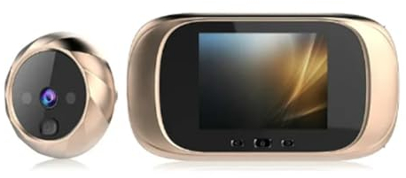 Breeshy LCD Digitale Türklingel, 2,8 Zoll (6,1 cm), Video-Türspion, Überwachungskamera, Okular, Türklingel, 90 Grad, Bewegungsmelder, einfach zu bedienen