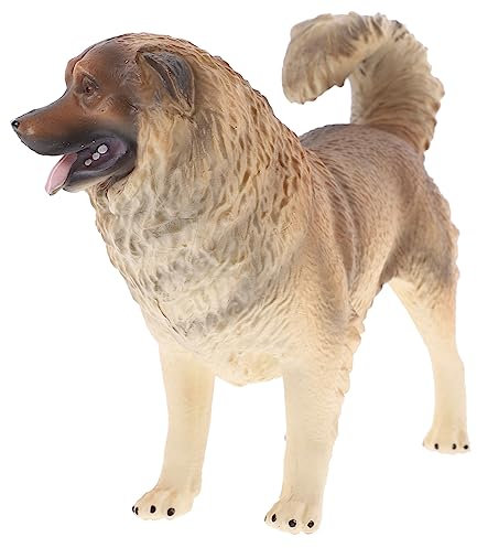 BESTonZON Schäferhundfigur Realistisches Tierspielzeug Hundestatue Aus Kunststoff Welpenmodell-Ornament Für Heim Und Außendekoration Simulierte Hundestatue Für Schreibtisch Tischplatte Und m