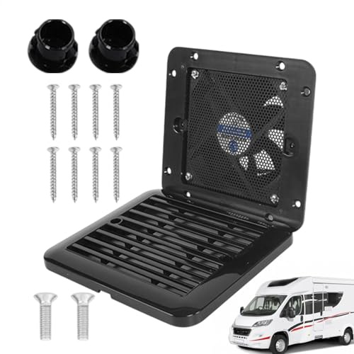 Generisch Abluftventilator für Wohnmobil-Belüftung, seitlicher Lüftungsventilator für Wohnmobile, 12V-Abluftventilator für Wohnmobile, hocheffizienter Seitenentlüftungsventilator, Regenwasserschut